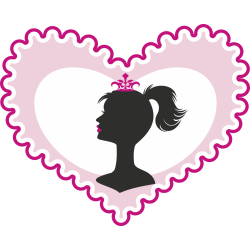 Autocollant Fashion Femme Coeur