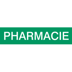 Autocollant Signalisation Pharmacie