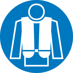Autocollant Obligation Gilet Sauvetage