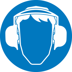 Autocollant Obligation Protection Auditive