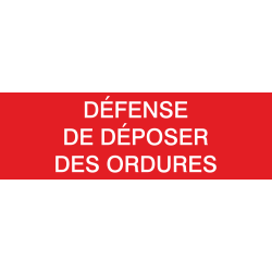 Autocollant Défense De Monter