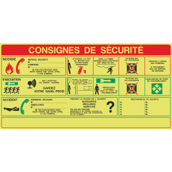 Autocollant Consigne De Sécurité Générale 2