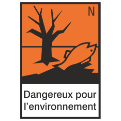 Autocollant Produit Dangereux Dangereux Pour L'environnement