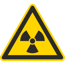 Autocollant Matières Radioactives