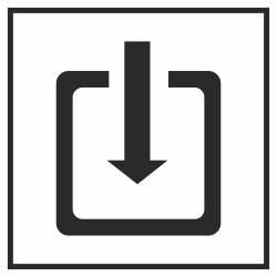 Autocollant Information Entrée