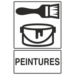 Autocollant Recyclage Peinture