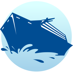 Autocollant Métier Voyage Bateau