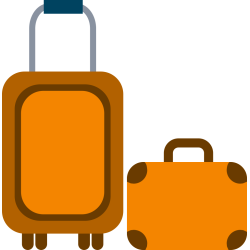 Autocollant Métier Voyage Bagage