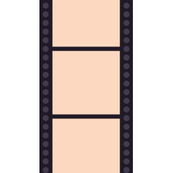 Autocollant Métier Audiovisuel Bande Cinéma