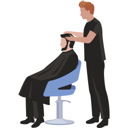 Autocollant Métier Coiffure 3