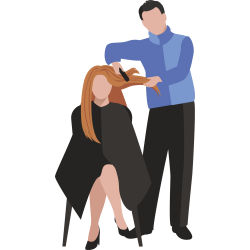 Autocollant Métier Coiffure 4