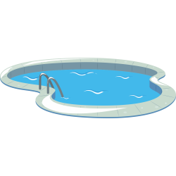 Autocollant Métier Travaux Publics Piscine 1