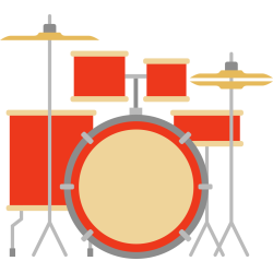 Autocollant Métier Loisirs Musique 5