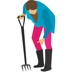 Autocollant Métier Nature Jardinier 2