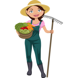 Autocollant Métier Nature Jardinier 8