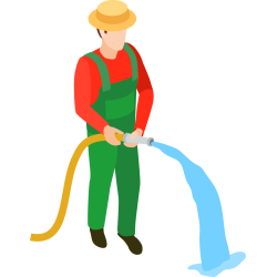 Autocollant Métier Nature Jardinier 9