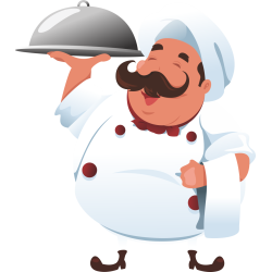 Autocollant Métier Commerçant Restaurateur