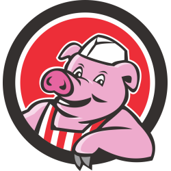 Autocollant Métier Commerçant Boucher 5