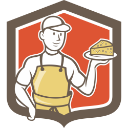 Autocollant Métier Commerçant Fromager 5
