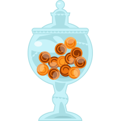 Autocollant Métier Commerçant Confiserie 1