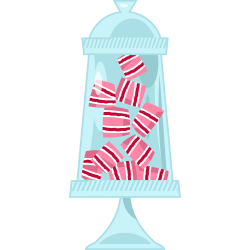 Autocollant Métier Commerçant Confiserie 3