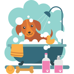 Autocollant Métier Toiletteur 2