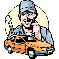 Autocollant Métier Mécanique Garage 6