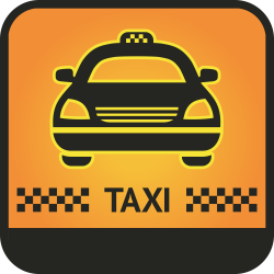 Autocollant Métier Transport Taxi 3