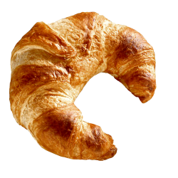 Autocollant Sucré Croissant 2