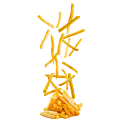 Autocollant Salé Frites