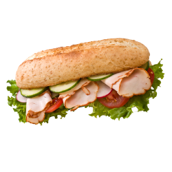 Autocollant Salé Sandwich