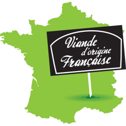 Autocollant Logo Viande D'origine Française