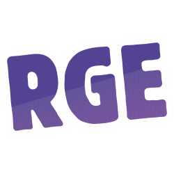 Autocollant Logo Rge