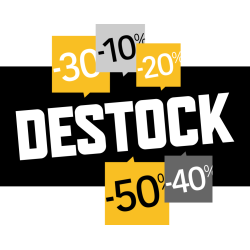 Autocollant Soldes Destock 1