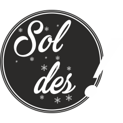 Autocollant Soldes Flocons 1