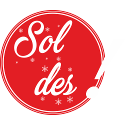 Autocollant Soldes Flocons 2