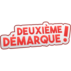 Autocollant Soldes Deuxième Démarque 4