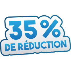 Autocollant Soldes 35% De Réduction