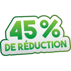 Autocollant Soldes 45% De Réduction