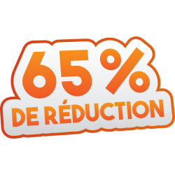 Autocollant Soldes 65% De Réduction