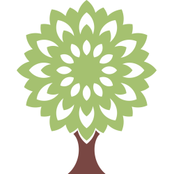 Autocollant Logo Nature Arbre 3