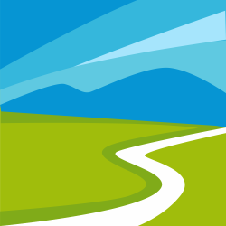 Autocollant Logo Nature Paysage 1