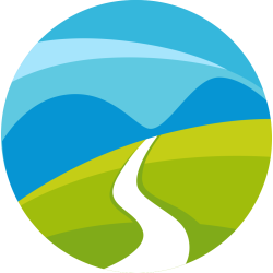 Autocollant Logo Nature Paysage 7