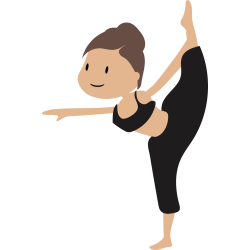 Autocollant Logo Yoga Meditation 5