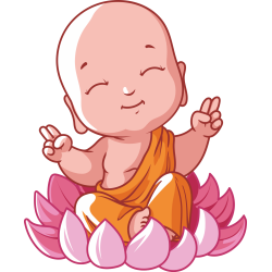 Autocollant Logo Yoga Meditation 9