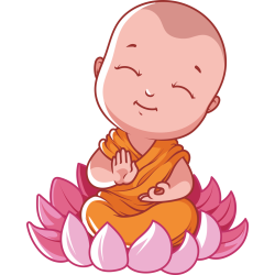 Autocollant Logo Yoga Meditation 11