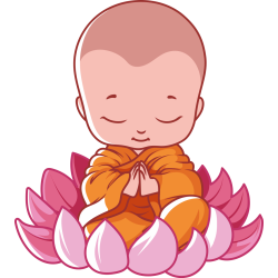 Autocollant Logo Yoga Meditation 12