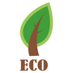 Autocollant Logo Nature Ecologie 25