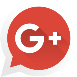 Autocollant Logo Réseau Social Google Plus