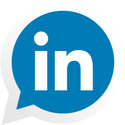 Autocollant Logo Réseau Social Linkedin